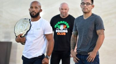 UFC 215 & UFC 216 Title Bout Participants Las Vegas Media Day