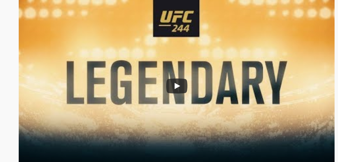 Preview UFC 244 Legendary