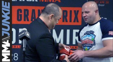 Scott Coker & Fedor Conference