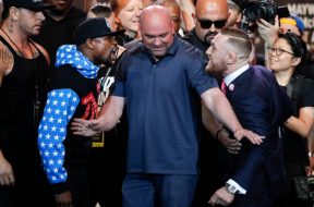 Floyd Mayweather Jr., Conor McGregor, Dana White