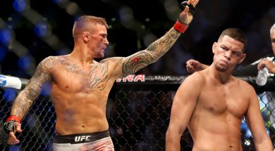 Dustin Poirier KO vs Nate Diaz