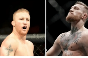 Justin-Gaethje-vs-Conor-McGregor-split-screen