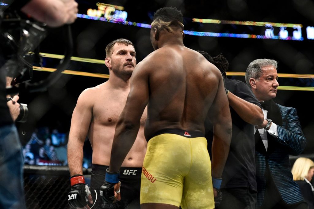 miocic ngannou champion 