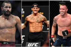 Jorge-Masvidal-Dustin-Poirier-and-Colby-Covington