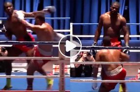 Francis-Ngannou-kickboxing-mma-vidéo