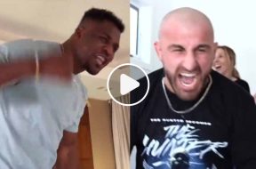 françis-ngannou-alexander-volkanovski-reaction-victoire-adesanya-ufc-mma-vidéo