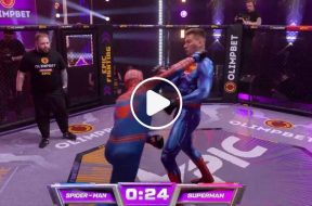 spiderman-superman-mma-ko-vidéo