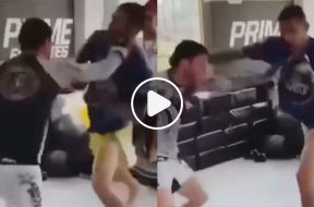 Charles-Oliveira-MMA-Sparring-KO-Vidéo