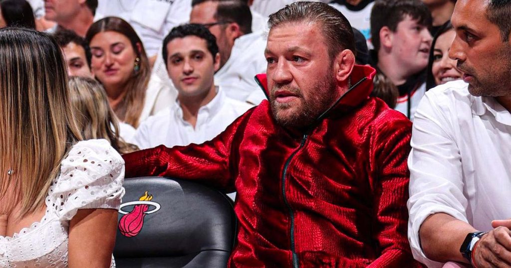 Conor McGregor accusé d'avoir agressé une femme sexuellement lors de la finale de NBA