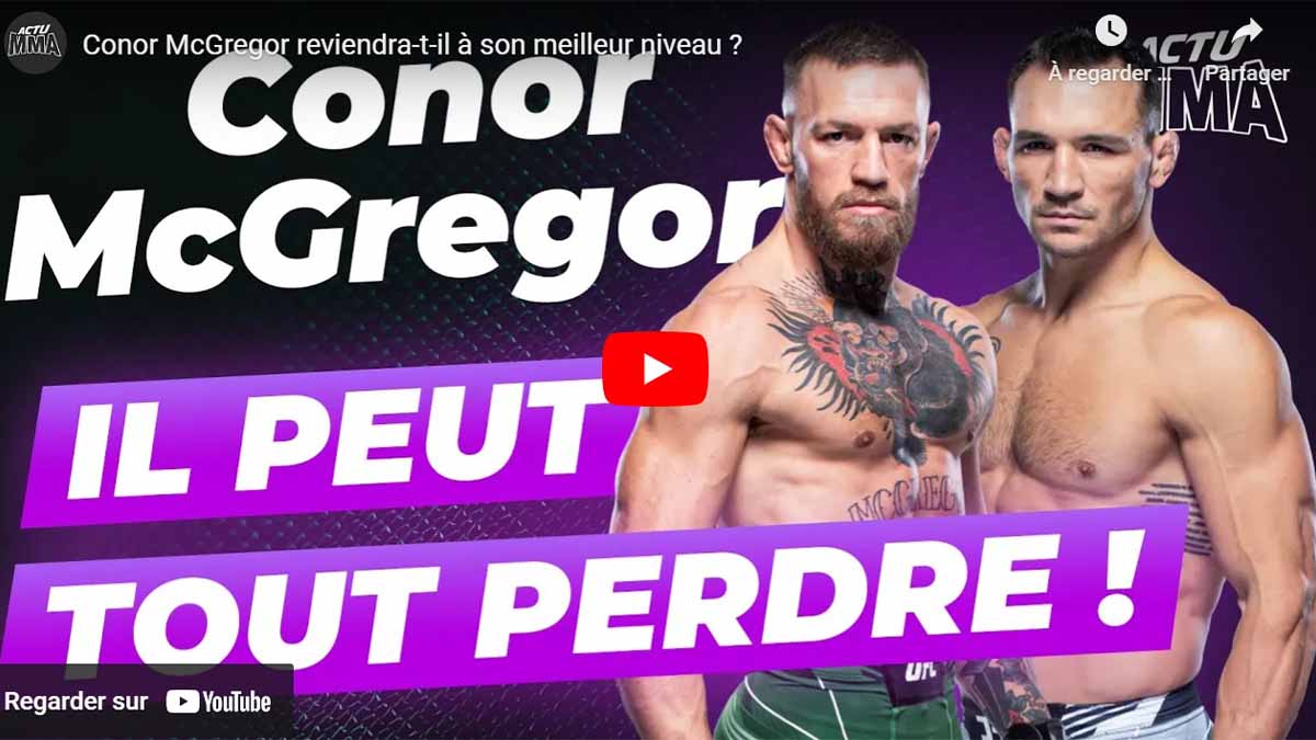 Conor McGregor Vs Michael Chandler : Le Combat Que Tout Le Monde Attend ...