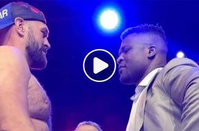 Tyson-Fury-Francis-Ngannou-Boxe-Face-à-Face-MMA-Vidéo