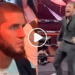 Conor McGregor lance un avertissement à Islam Makhachev lors d'un événement de boxe