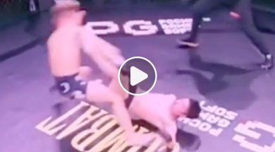 KO-kicks-sol-coup-de-pied-film-MMA-Vidéo