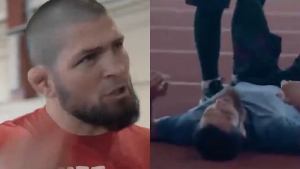 Khabib Nurmagomedov est sans pitié avec Islam Makhachev à l'entraînement : "Rentre chez ta mère !"