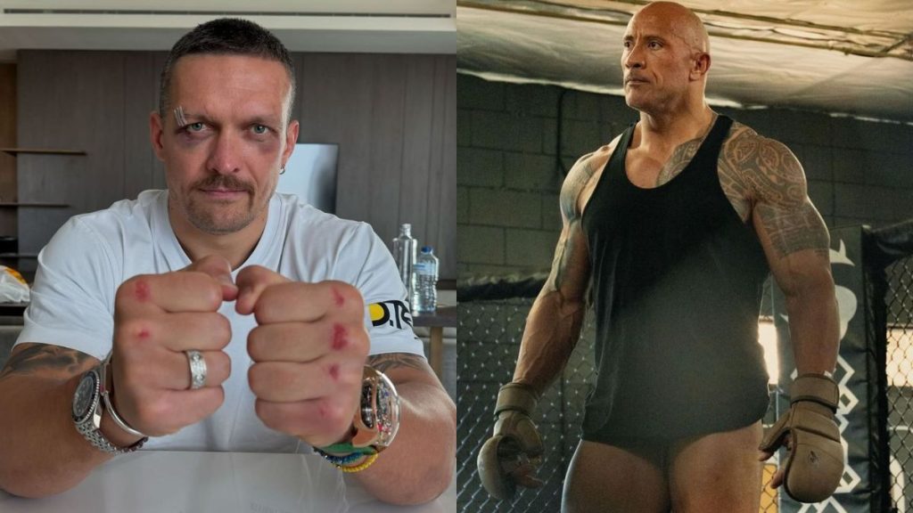 Le nouveau champion unifié de boxe des poids lourds, Oleksandr Usyk, espère affronter à nouveau Tyson Fury en octobre, mais il va d'abord jouer un rôle aux côtés de Dwayne 'The Rock' Johnson.