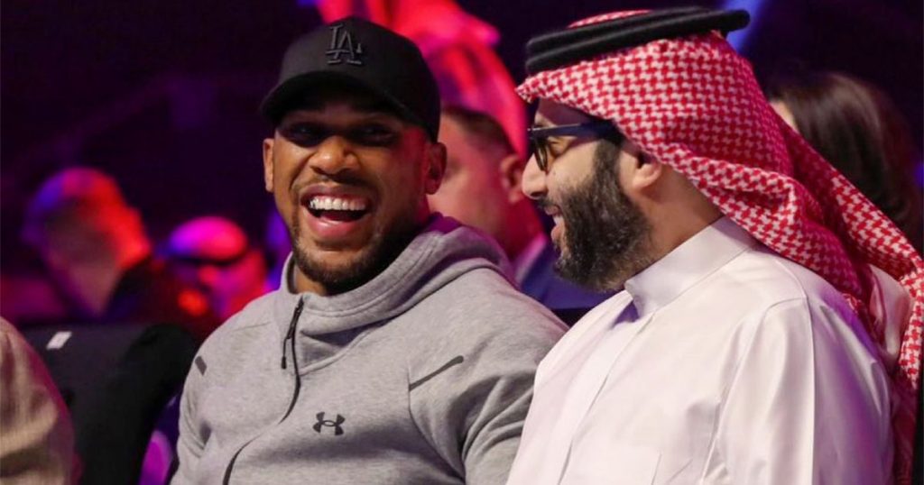 l'Arabie saoudite sur le point de créer une énorme ligue de boxe anglaise