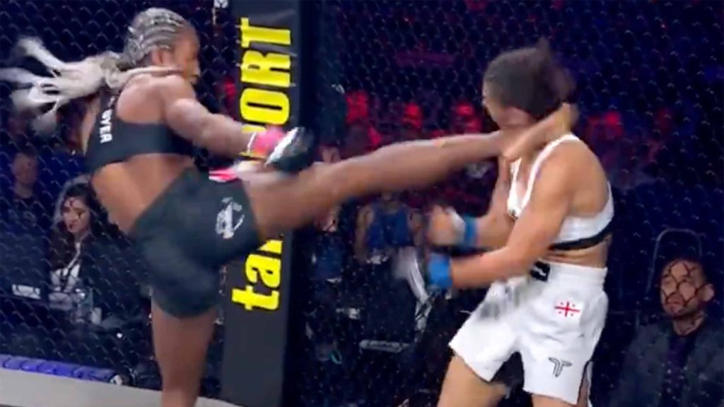 Cette combattante claque un KO exceptionnel au 1er round à la PFL