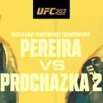 L’UFC 303 : Pereira vs. Prochazka aura lieu le 29 juin 2024 a la T-Mobile Arena de Las Vegas. Découvrez la carte complète, les horaires et comment regarder l’événement avec ActuMMA.