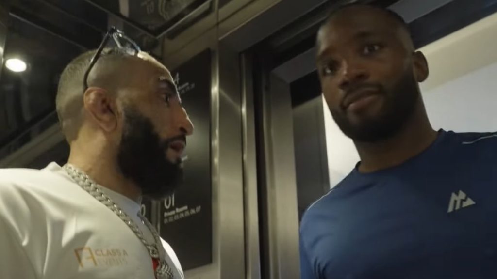 Ce 27 juillet, Leon Edwards défendra son titre de champion des poids welters face à Belal Muhammad lors du main event de l'UFC 304 à Manchester. Les deux athlètes se sont croisés avant l'heure, offrant une scène plutôt intense.