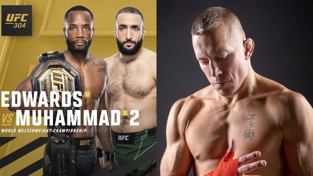 Le légendaire Georges St-Pierre a donné son pronostic pour le main event de l'UFC 304 entre le champion des poids welters Leon Edwards et Belal Muhammad.