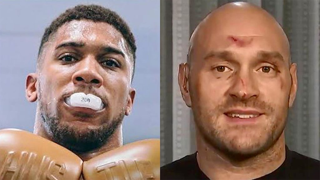 Tyson Fury raconte la fois où Anthony Joshua lui a mis une "raclée"