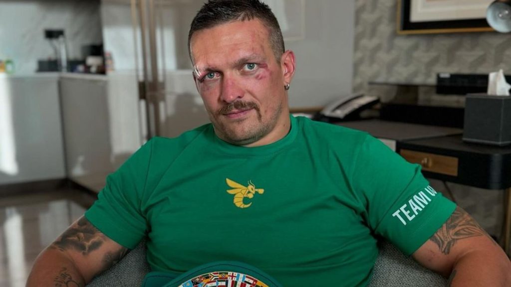 Oleksandr Usyk a récemment battu Tyson Fury, pour remporter l'ensemble des ceintures poids lourds. Au sommet, l'Ukrainien s'est permis de comparer Tyson Fury et Anthony Joshua.