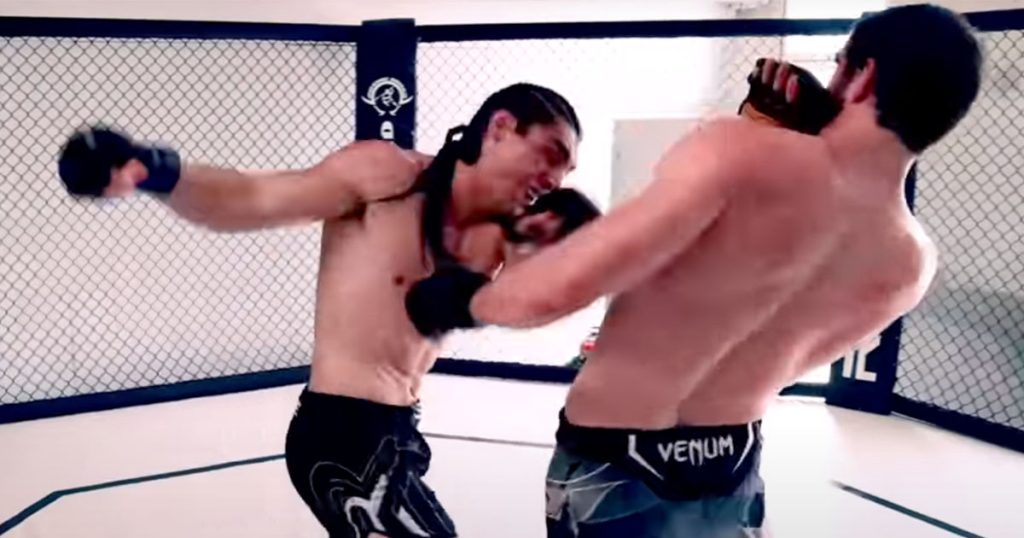 Le jour où les Français Virgil Augen et Matthieu Duclos se sont envoyés des bombes en sparring