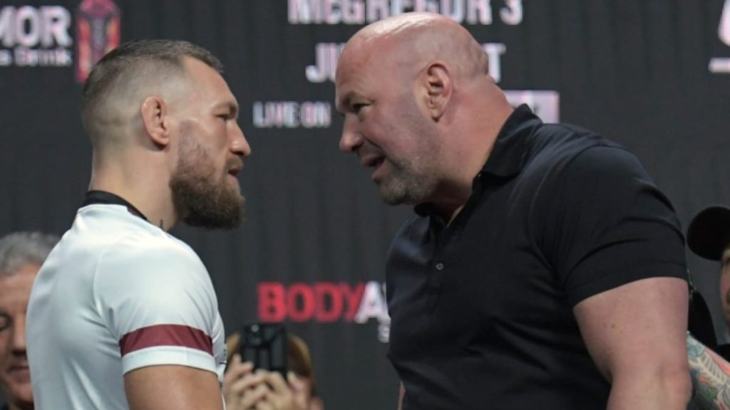 conor mcgregor dana white