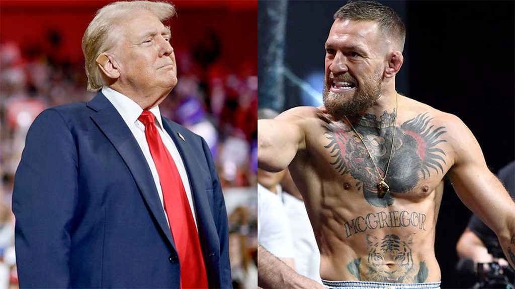 Donald Trump donne son combattant UFC favori, Conor McGregor réagit brutalement