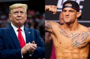 Dustin-Poirier-Donald-Trump