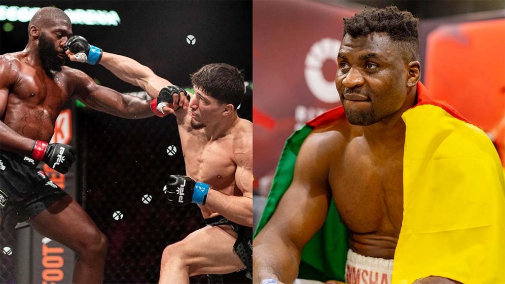 Francis Ngannou s'exprime sur la fin du combat entre Cédric Doumbé et Baki