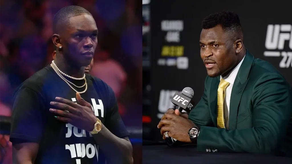 israel adesanya francis ngannou