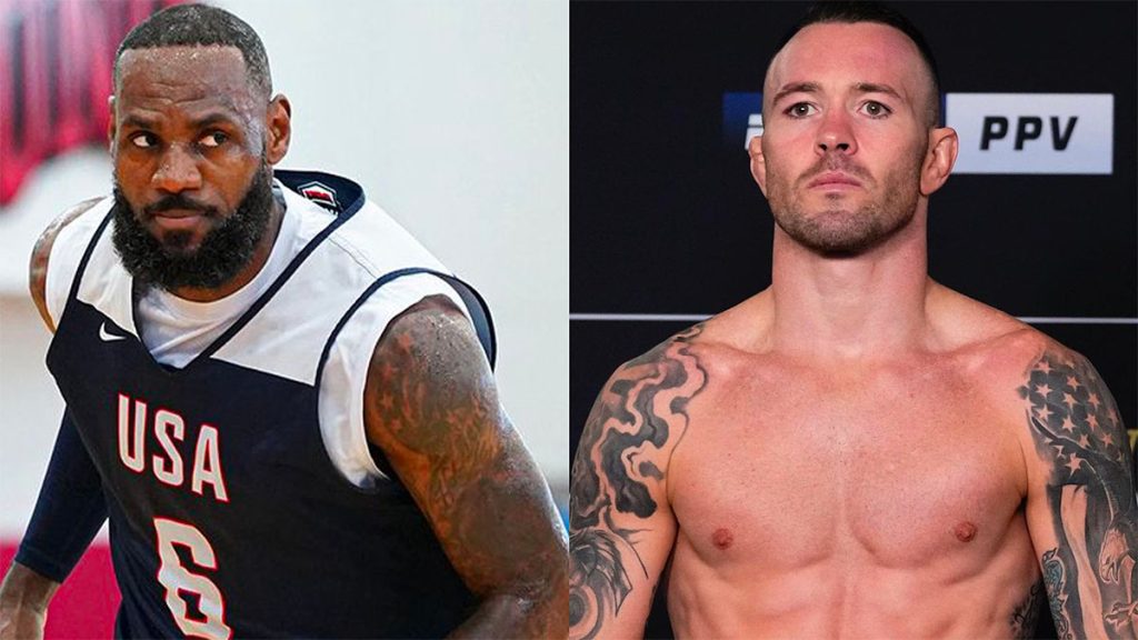 Colby Covington attaque LeBron James après avoir remporté l'or aux JO de Paris 2024