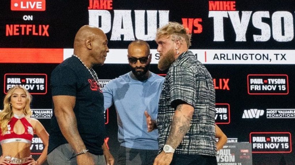 Jake Paul et Mike Tyson s'affronteront le 15 novembre prochain, sur un ring de boxe. Après leur conférence de presse ce dimanche, un ancien champion de l'UFC s'est exprimé avec colère.