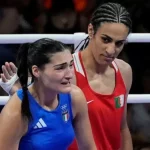 imane khelif carini JO 2024