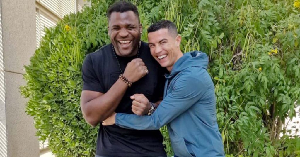 Francis Ngannou parle de sa relation avec Cristiano Ronaldo