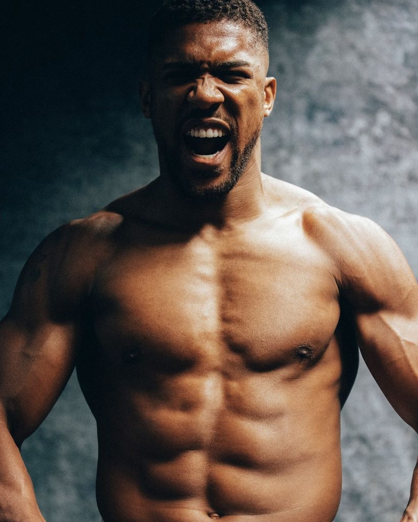 Anthony Joshua physique