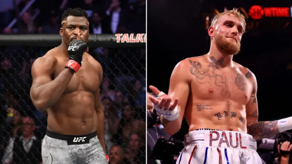 Francis Ngannou Jake Paul 