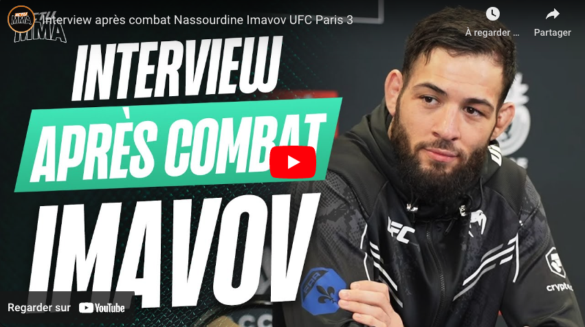 Nassourdine Imavov ITV UFC Paris