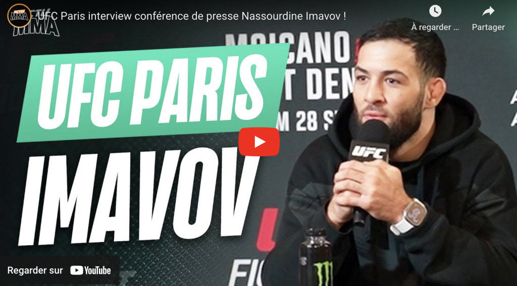 Nassourdine Imavov UFC Paris