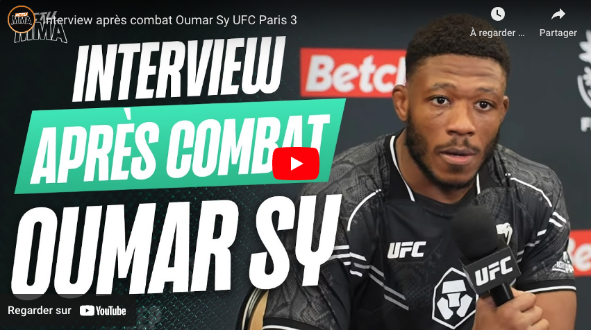 Oumar Sy ITV UFC Paris