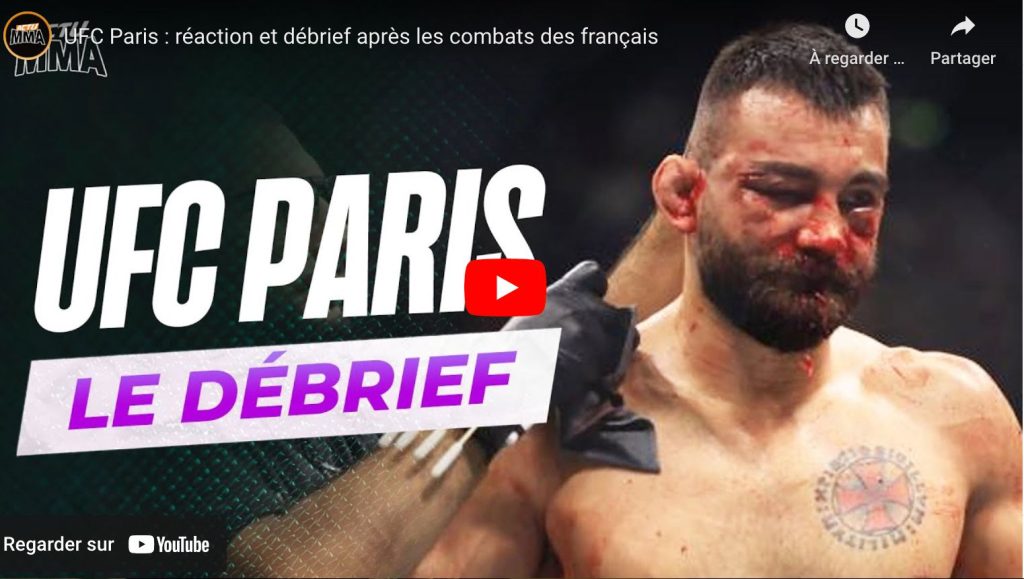 ufc paris reaction