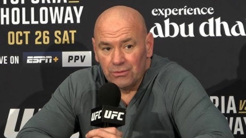 Dana White a révélé qu'il s'était rendu compte, lors du deuxième round du main event de l'UFC 308 entre Ilia Topuria et Max Holloway, qu'il avait fait une erreur amère qu'il regrette aujourd'hui.