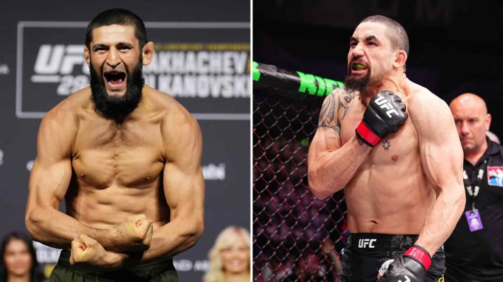 Robert Whittaker Khamzat Chimaev