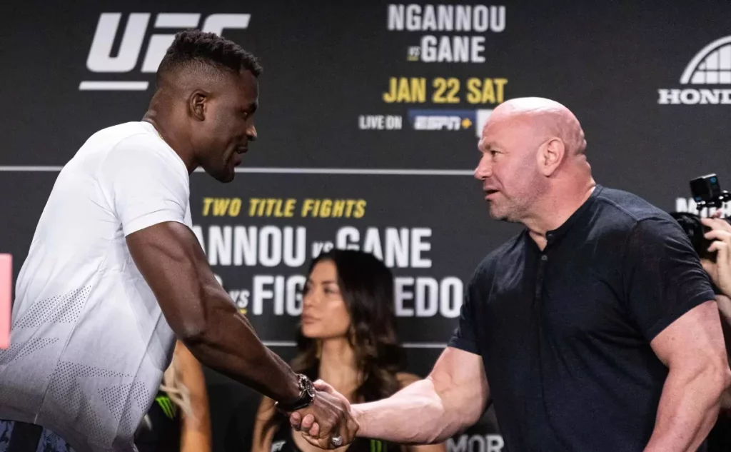 dana white francis ngannou