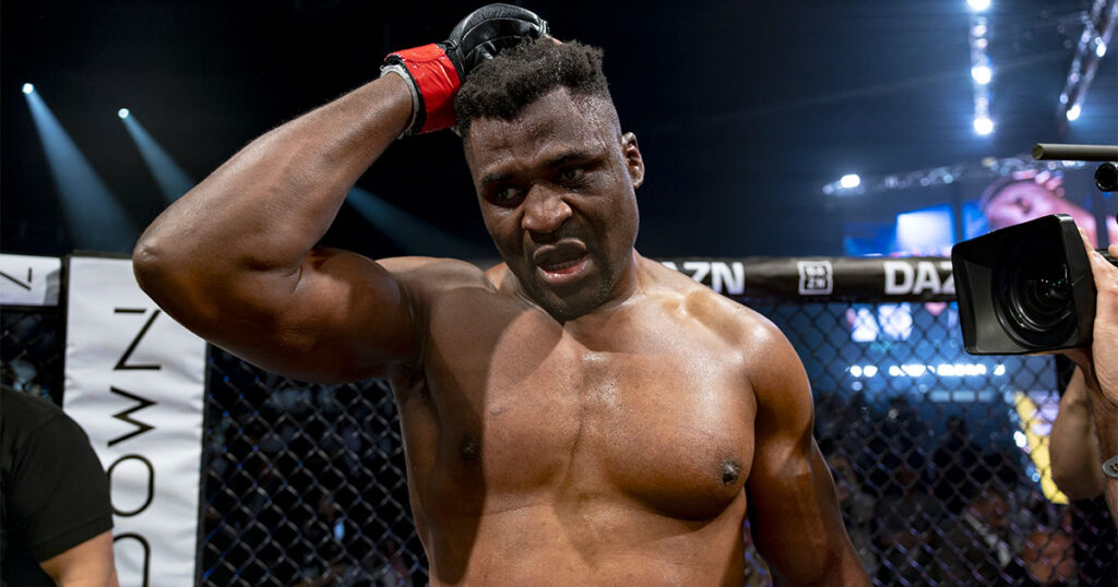 Le combat de Francis Ngannou fait des chiffres de ventes très faibles selon un récent rapport