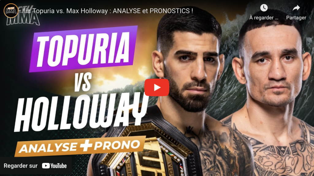 Ilia Topuria Max Holloway podcast