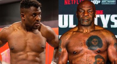 francis-ngannou-mike-tyson-boxe