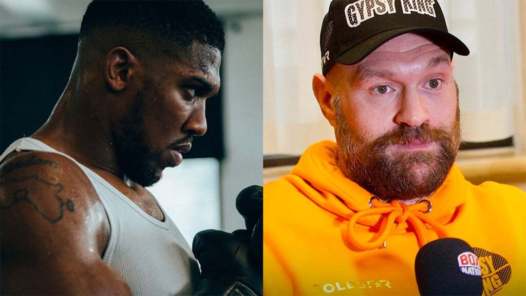 Tyson Fury et Anthony Joshua pronostique le combat de Mike Tyson, ils ne sont pas d'accord