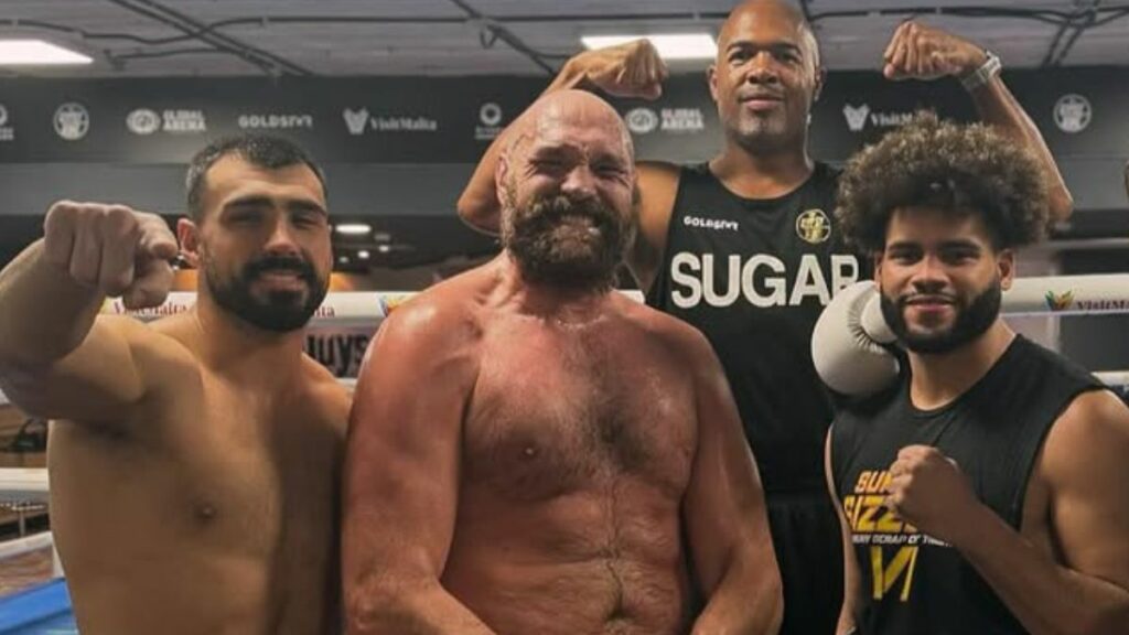 Tyson Fury affûte ses outils avec des montres du Noble Art en préparation de son combat revanche contre Oleksandr Usyk.